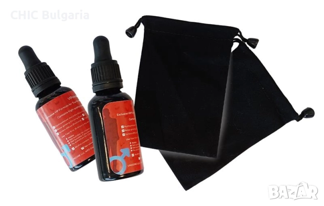 VIPotentia – Натурална тинктура за мъже - Вземи 2, плати 1 - ЧЕРЕН ПЕТЪК