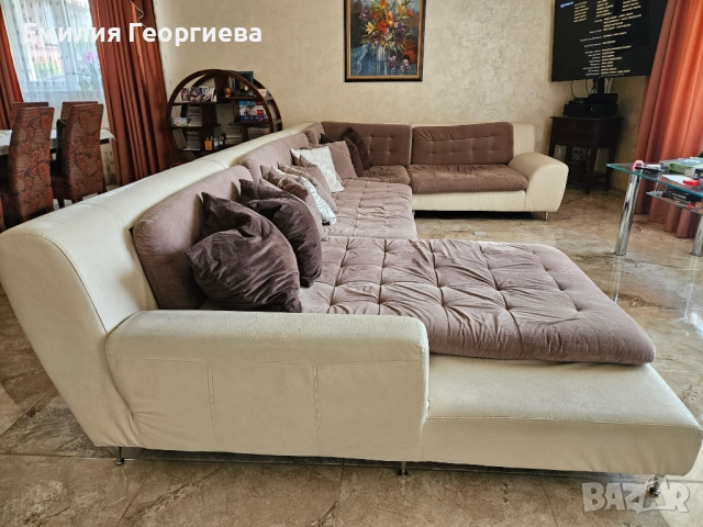 Диван - холна гарнитура, снимка 4 - Дивани и мека мебел - 52136581