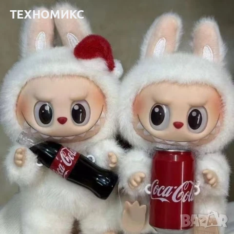 Фигурка Labubu PopMart Cola, произволен цвят, 20 см, снимка 15 - Колекции - 51338188