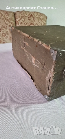 Антикварен грамофон с манивела , снимка 6 - Грамофони - 52619278