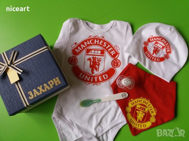 Боди и тениска Манчестър Юнайтед, снимка 4 - Тениски - 33479557