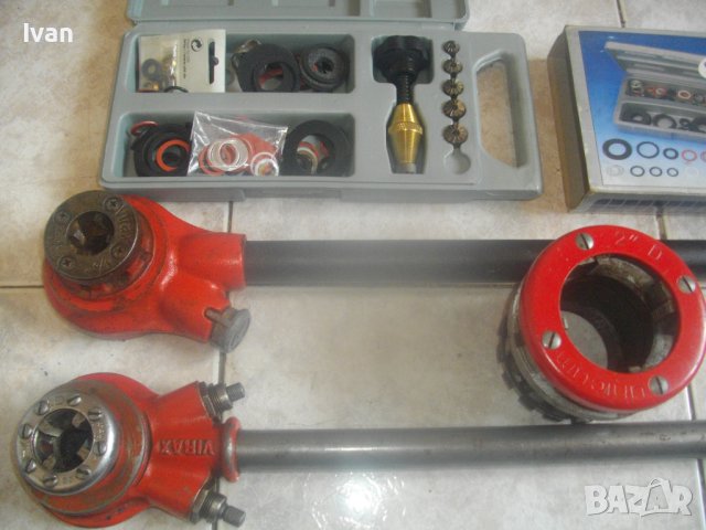 Ремонтен К-т ВиК Смесител/Винтонарезка ВиК Плашка Резби Тръби-VIRAX-FRANCE/2 Цола Резбонарезна Глава, снимка 2 - Други инструменти - 42328380