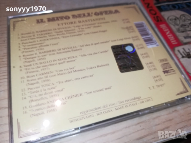 ETTORE BASTIANINI-ORIGINAL CD MADE IN ITALY 0109251128, снимка 3 - CD дискове - 51562150