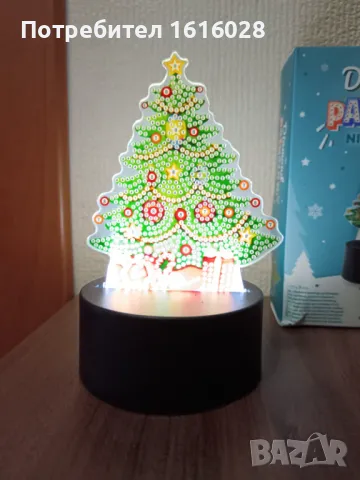 Коледни светещи диамантени декорации., снимка 8 - Гоблени - 47917418