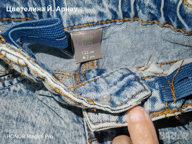 детски дънки за момиче , снимка 2 - Детски панталони и дънки - 52559964