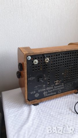 Колекционерско радио VEB Stern Radio Sonneberg Super 875/55, снимка 7 - Антикварни и старинни предмети - 44158289