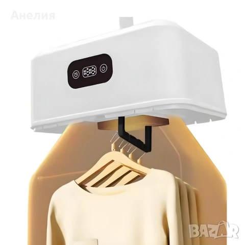 Преносима електрическа сушилня за дрехи – компактна, сгъваема, с таймер и 3D циркулация