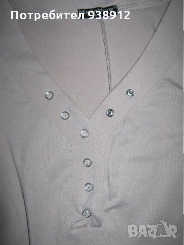 Дамска блуза пепел от рози, снимка 3 - Блузи с дълъг ръкав и пуловери - 29097889