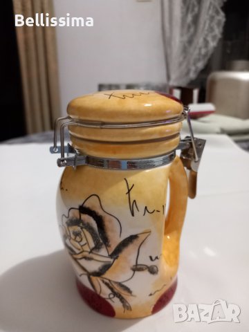  НОВА керамична захарничка, снимка 5 - Аксесоари за кухня - 42814282