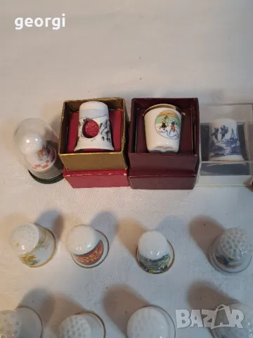 колекция порцеланови и емайлирани напръстници 4/5, снимка 10 - Колекции - 49072202