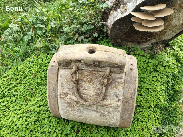 Стар голям бъкел за вода., снимка 5 - Антикварни и старинни предмети - 53883166