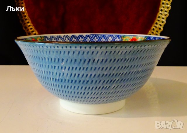  Старинна купа японски порцелан Arita Juzan-gama. , снимка 7 - Антикварни и старинни предмети - 42449773