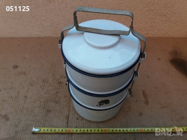 емайлиран соц. сефертас , снимка 11 - Антикварни и старинни предмети - 37647419