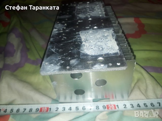 Алуминиев радиатор-охладител за аудио усилватели, снимка 5 - Други - 42899042