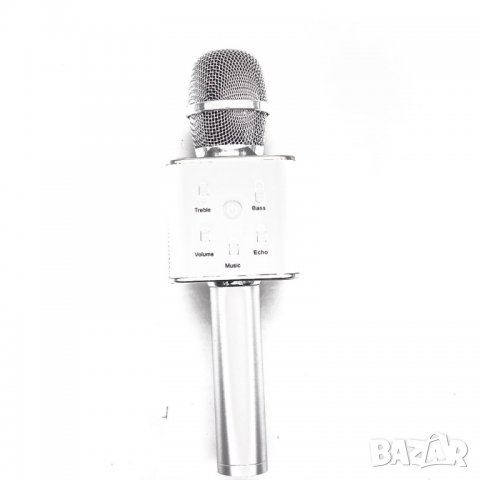 Караоке микрофон Q7 със USB и Bluetooth, снимка 4 - Микрофони - 32200338