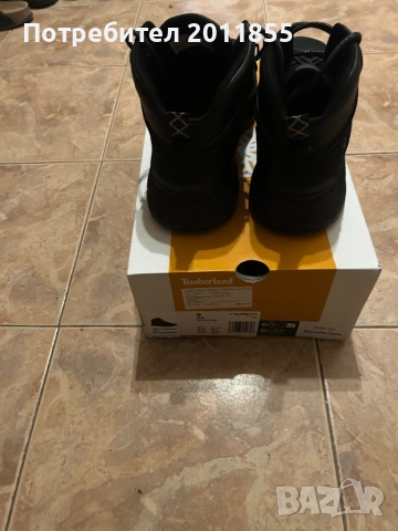 Timberland Черни мъжки обувки Набук. , снимка 2 - Ежедневни обувки - 52654411