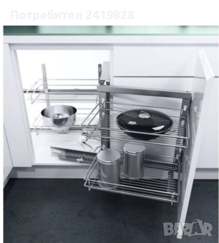 VAUTH SEGEL модул с кошници за ъглов шкаф