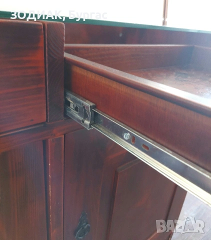 Островна Маса с 2 чекмеджета, снимка 8 - Стелажи и щандове - 31791154