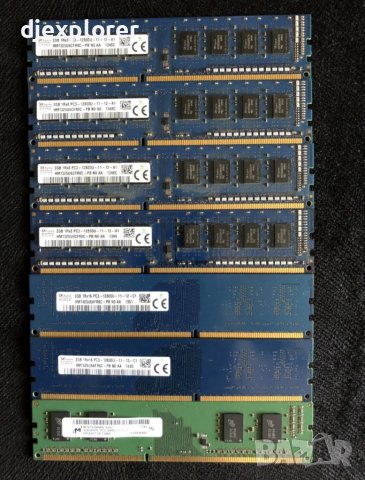 RAM DDR3 памет за настолен компютър, снимка 1 - RAM памет - 38068644