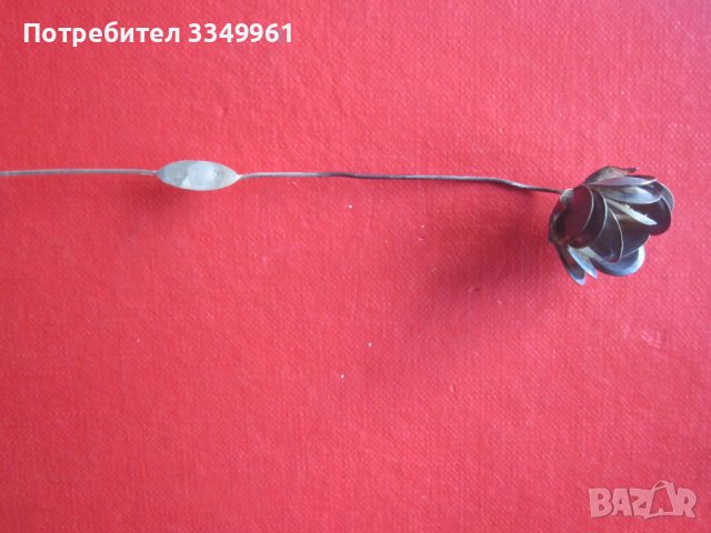 Страхотна сребърна роза , снимка 6 - Други - 37596647