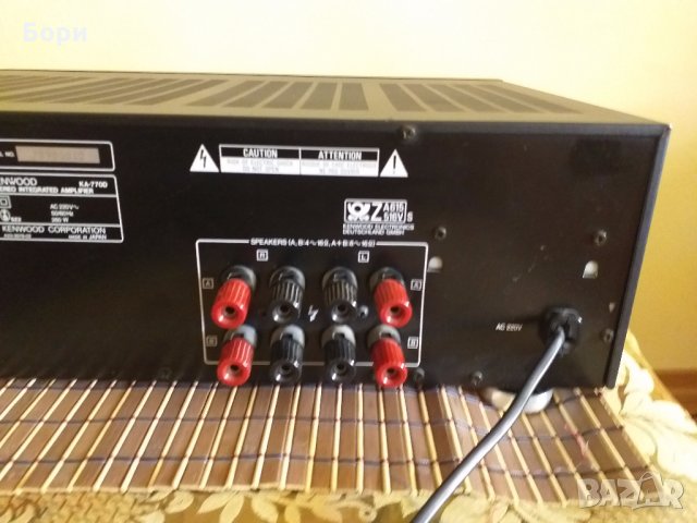 KENWOOD KA 770 D Усилвател, снимка 10 - Ресийвъри, усилватели, смесителни пултове - 30137458
