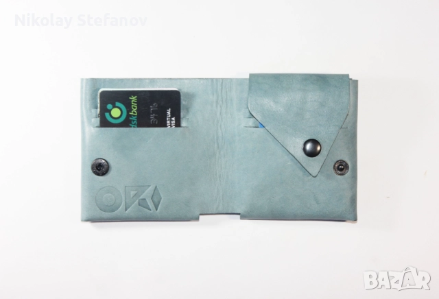 Вертикален оригами портфейл