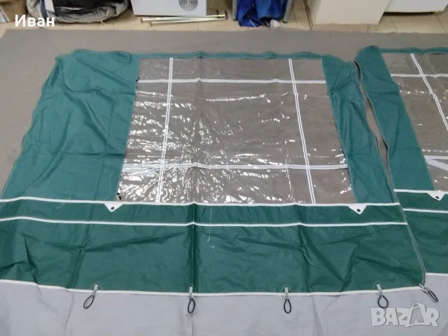 Форселт за каравана Isabella Capri Lux Green. Размер 1050см (1036-1060см) земя-земя., снимка 10 - Палатки - 56233486