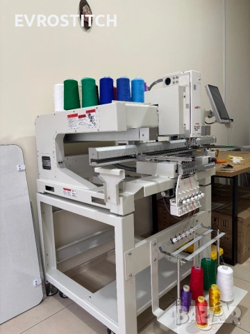 шенилна бродираща машина - самостоятелна глава, 24м гаранция, опция лизинг, снимка 2 - Други машини и части - 52829290