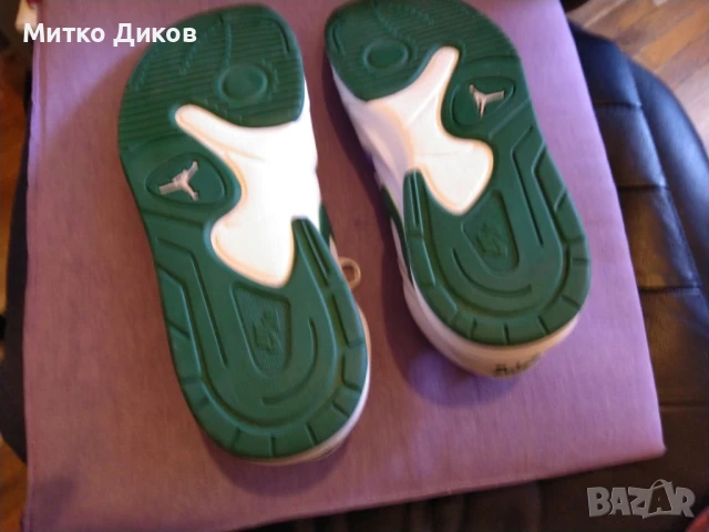 Jordan Nike UK 10  US 11 №45 стелка 29см маркови маратонки нови естествена кожа, снимка 4 - Маратонки - 51095139