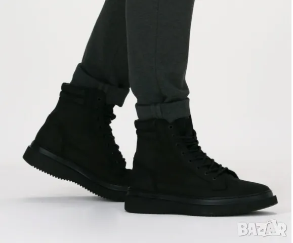  nubikk боти с връзки jonah dune номер 46 боти/обувки , снимка 2 - Мъжки боти - 48949899