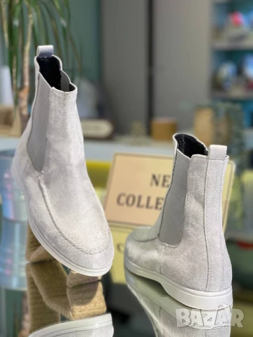 дамски велурени боти , снимка 4 - Дамски боти - 51427728