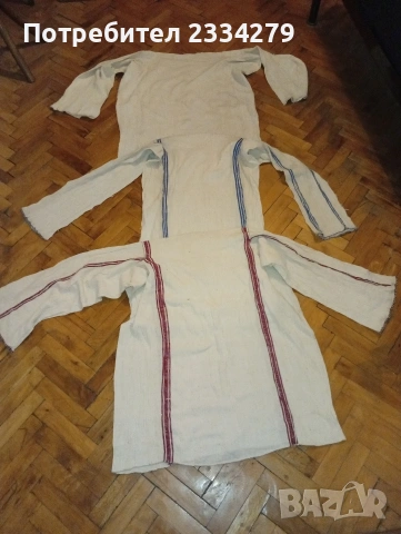 Стари носии,неизползвани ризи ръчно изработени, подарък на празници 