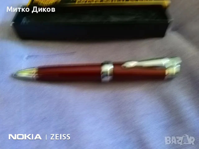 Харлей Дейвидсън Harley Davidson ballpoint roller pen марков метален ролер винтидж с номер отличен, снимка 5 - Колекции - 48001339