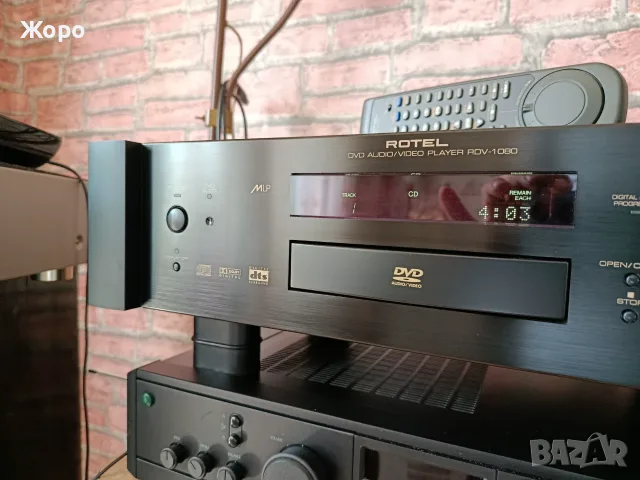 ⏯️Клип. Rotel DVD-1080 class A 24bit/192kHz, снимка 10 - Ресийвъри, усилватели, смесителни пултове - 55853519