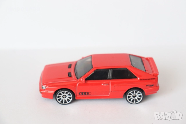 1/64 HOT WHEELS AUDI QUATTRO КОЛИЧКА МОДЕЛ, снимка 2 - Колекции - 52919937