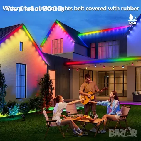 10 м RGB+IC LED лента IP68 за външна употреба, 24 V, снимка 5 - Лед осветление - 55838695