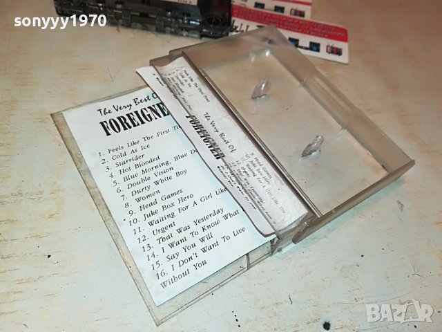 🚘FOREIGNER-КАСЕТА 0710221921, снимка 4 - Аудио касети - 38256464