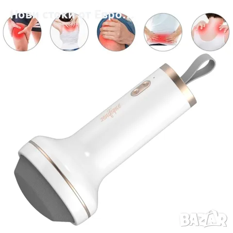 Антицелулитен масажор WALALLA, 8 сменяеми глави, 5 режима, 6 интензитета, бял, снимка 5 - Масажори - 48850970