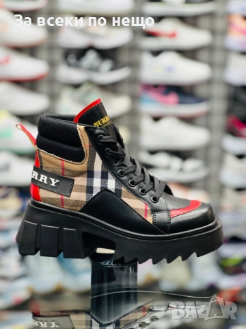 Black Weekend💯✅🖤 Burberry Дамски Боти 40 номер Код A1193