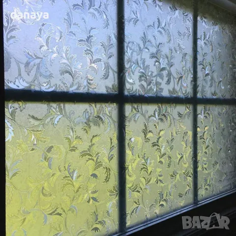 2537 Матирано фолио за прозорци 45x200cm, снимка 12 - Декорация за дома - 48053383