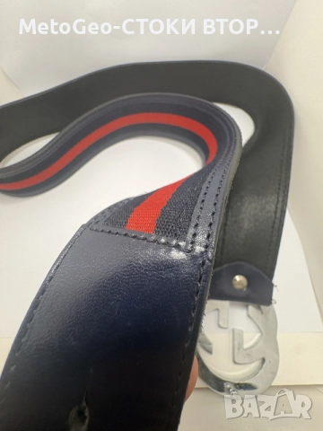 Оригинален колан на GUCCI made in italy естествена кожа, снимка 8 - Колани - 55850685