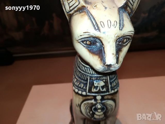 ⭐️КОТКА 30СМ-ВНОС ФРАНЦИЯ 0210221034L, снимка 9 - Антикварни и старинни предмети - 38188632