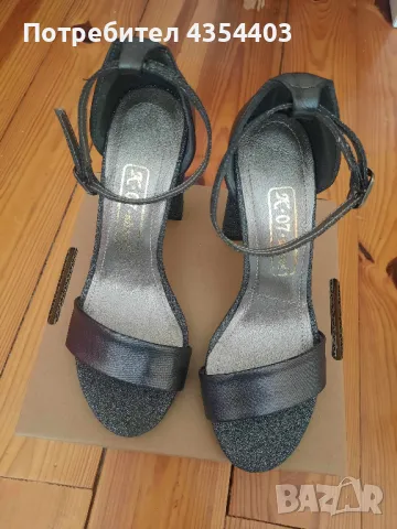 Елегантни дамски сандали с каишка, снимка 2 - Дамски елегантни обувки - 49702693