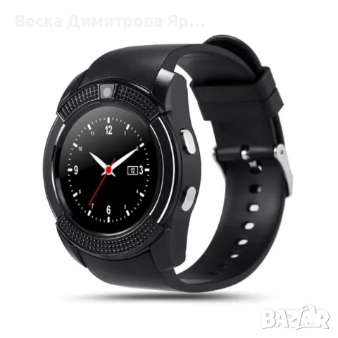 Смарт часовник Smart watch V8 с bluetooth, камера и SIM карта SMW46, снимка 5 - Друга електроника - 47815905