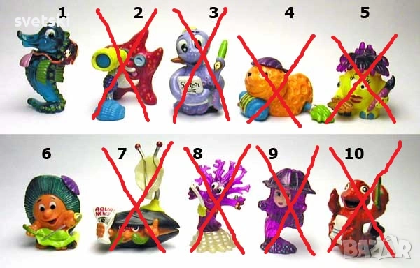 Киндер - играчки от шоколадови яйца - Kinder Surprise, снимка 8 - Колекции - 34232449