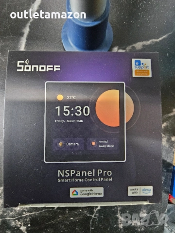 SONOFF NSPanel PRO Интелигентен контролен панел Черен цвят, снимка 10 - Друга електроника - 52461697