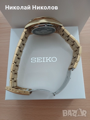 МЪЖКИ РЪЧЕН АВТОМАТИЧЕН ЧАСОВНИК SEIKO 5, снимка 9 - Мъжки - 51638932