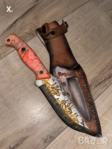 ловни ножове ръчна изработка , снимка 16 - Ловно оръжие - 52436783