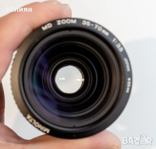 Minolta MD Zoom 1:3.5/35-70mm + Macro, снимка 4 - Обективи и филтри - 42925310