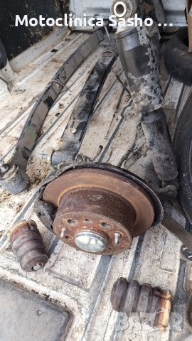 Заден мост с ресори и амортисьори за бус  Citroen,Fiat 2018г, снимка 4 - Части - 44227752